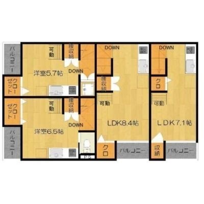 間取り2階