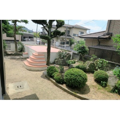 広々としたお庭