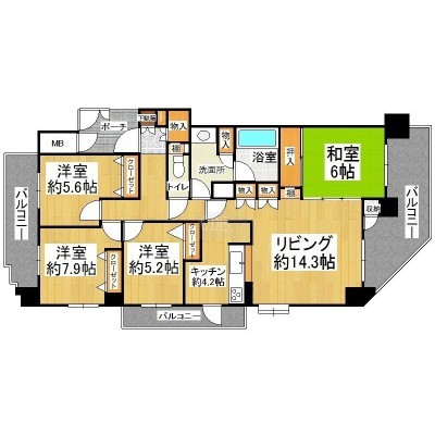 間取図