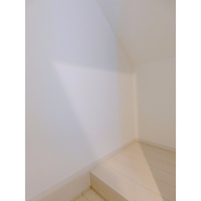 玄関横の収納はアウトドア用品やお子様のおもちゃ等仕舞え重宝!