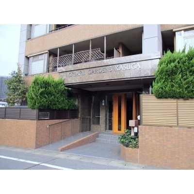 マンション前