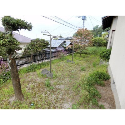 お庭部分です!