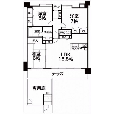 間取図※現況を優先とします