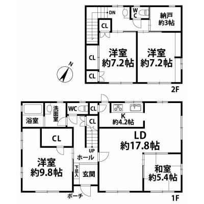 間取図※現況を優先とします