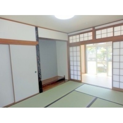 奥行きのある玄関!