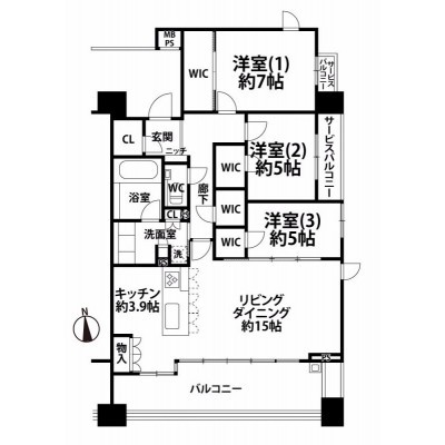 間取図