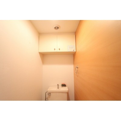 何かと便利なトイレの収納!