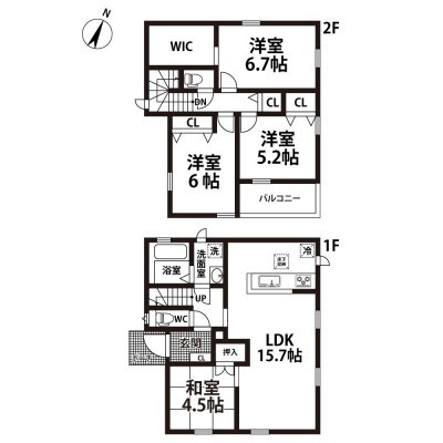 間取図 ※現況を優先とします。