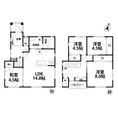 間取図 ※現況を優先とします。