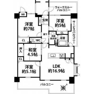 間取図