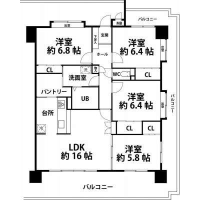 間取図※現況を優先とします