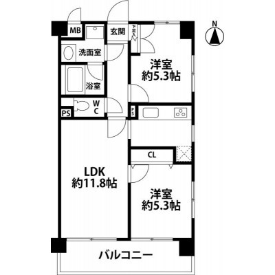 間取図※現況を優先します