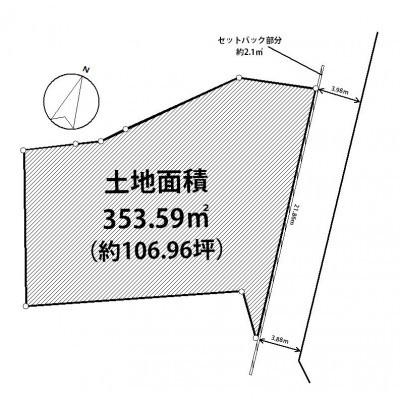 区画図※現況を優先とします