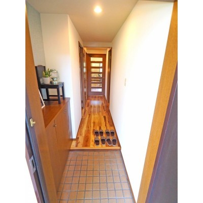 玄関からお部屋へ!