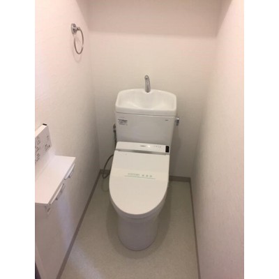 ウォシュレット付きトイレ!