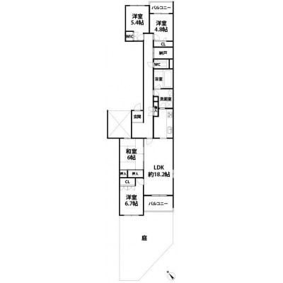 間取図※現況を優先とします