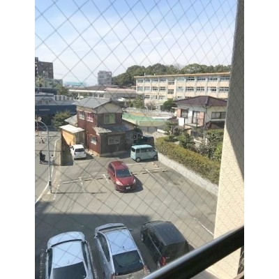 バルコニーからの眺望!