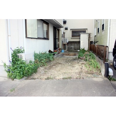 お庭もございます!