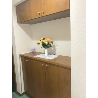 棚付きシューズボックス!