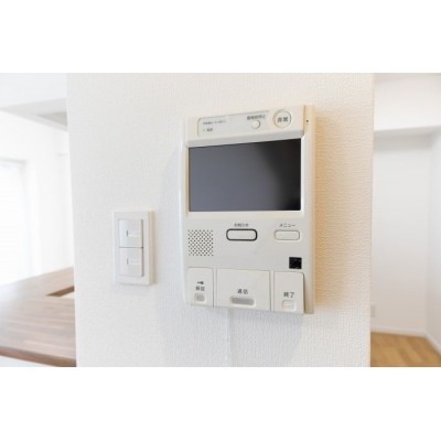 来客時に便利なTVモニター付きインターフォン!
