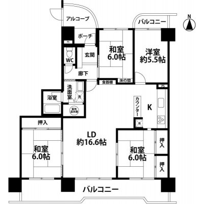 間取図※現況を優先とします