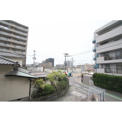 バルコニーからの眺望!