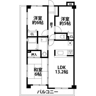 間取図※現況を優先とします