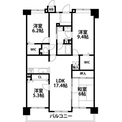 間取図※現況を優先とします