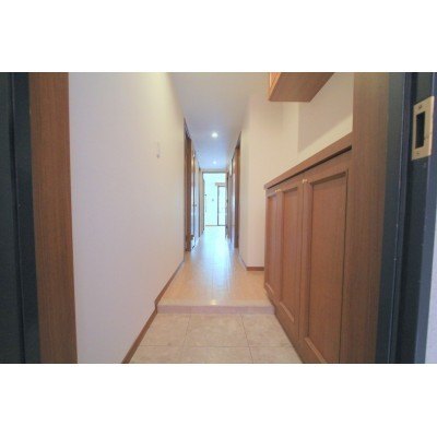 玄関からお部屋へ!