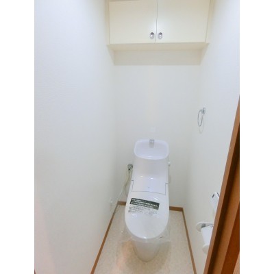 快適なウォシュレット付きトイレ!