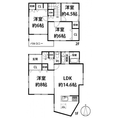 間取図※現況を優先とします
