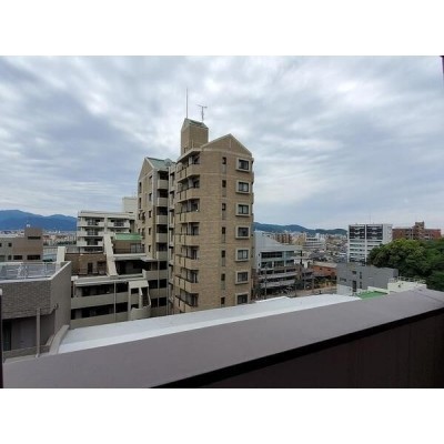 バルコニーからの眺望!