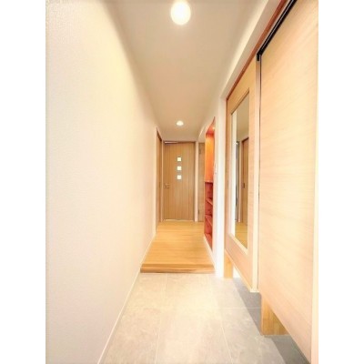 玄関からお部屋へ♪