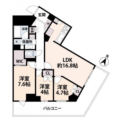 間取図※現況を優先とします