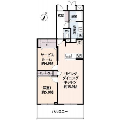 間取図※現況を優先とします