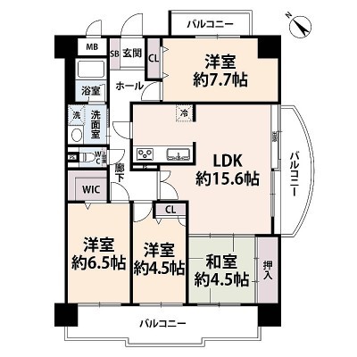 間取図※現況を優先とします