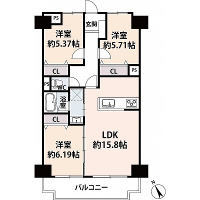 間取図※現況を優先とします