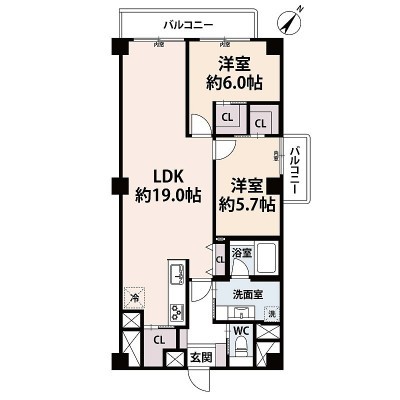 間取図※現況を優先とします
