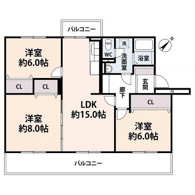 間取図※現況を優先とします