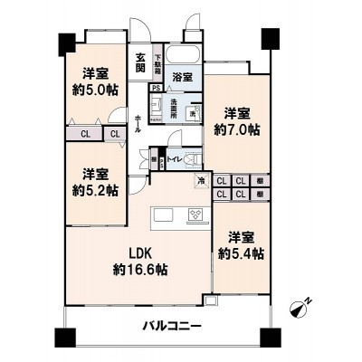 間取図※現況を優先