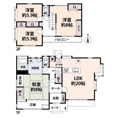 間取図※現況を優先とします