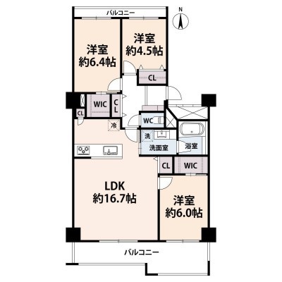 間取図※現況優先とします