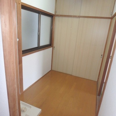 室内洗濯機置場あります!