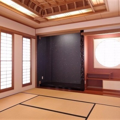 床の間も素敵なこだわりの和室