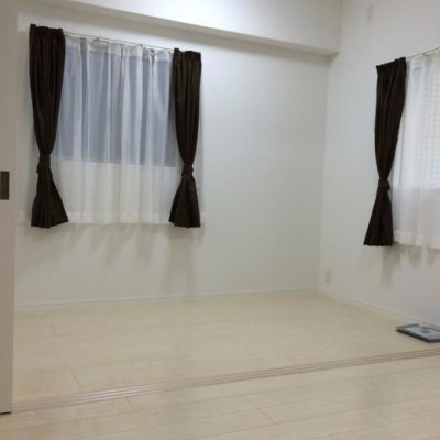 フルオープンにすると開放感ある室内♪