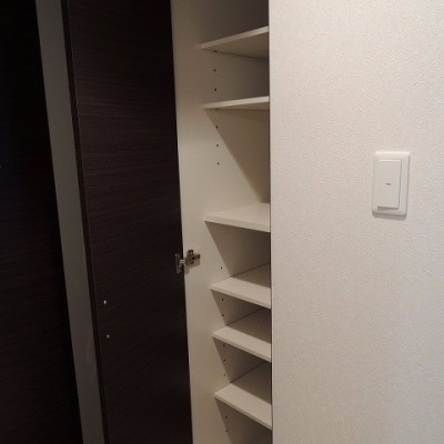 玄関収納も充実しています♪