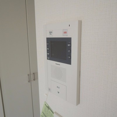 安心のTVモニタ付インターホン♪セキュリティ重視