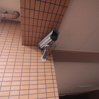 敷地内には防犯カメラが多数有りますので、セキュリティばんぜん