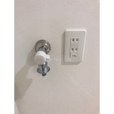 洗濯機置き場 上部