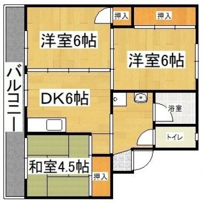 間取りは現況を優先いたします